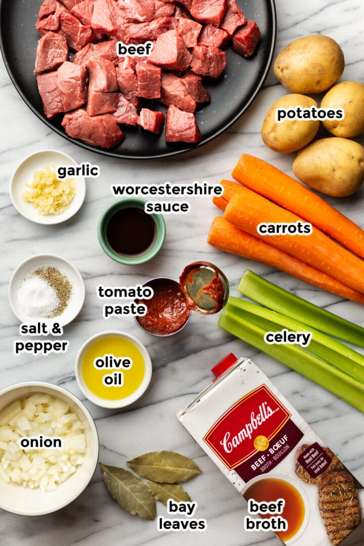 Ingredients of Beef Stew Recipe